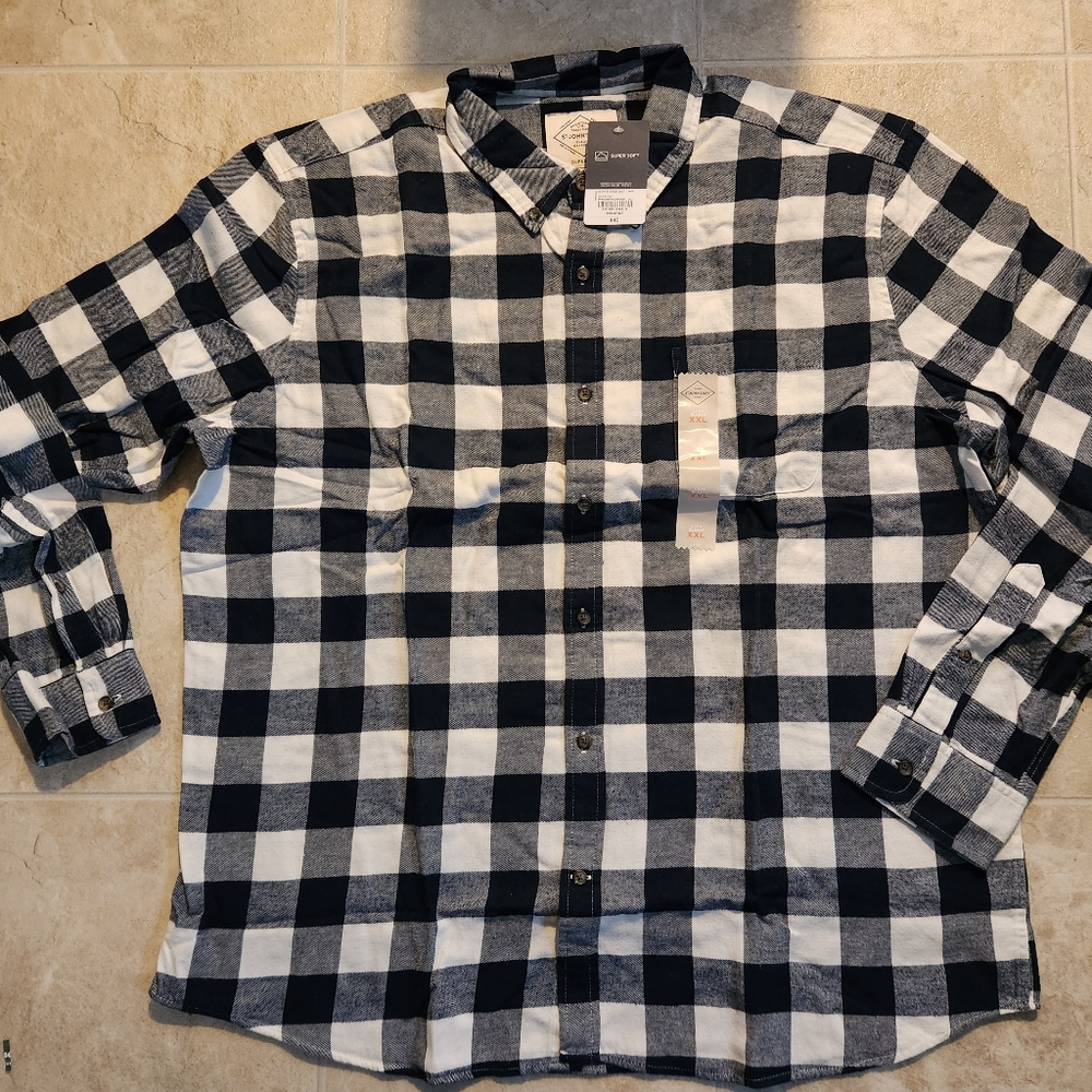 St. John's Bay Checkered Flannel - Size XXL
